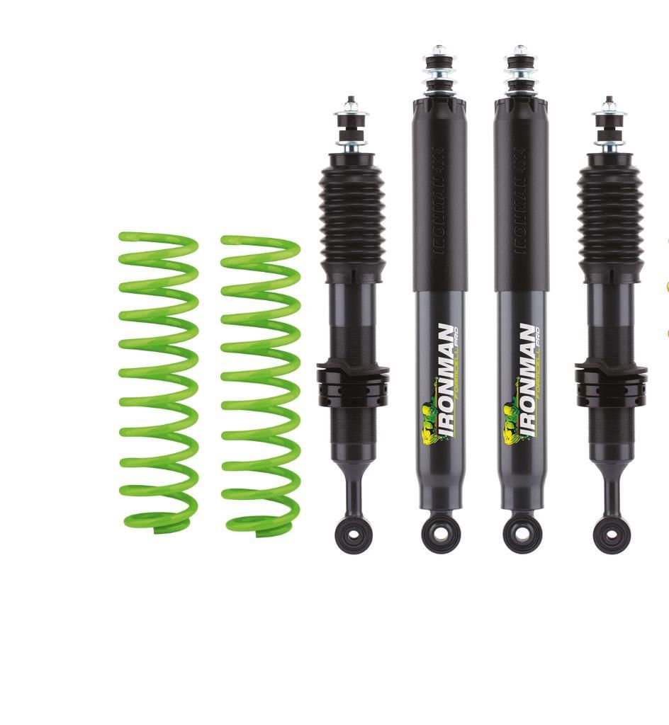 Kit de suspensión delantera 2" IRONMAN 4X4 Foam-Cell Pro - Para Toyota Hilux Vigo 2005-2015