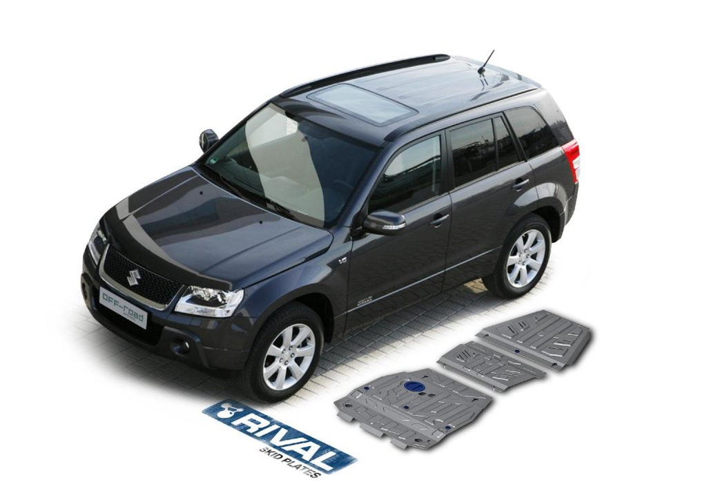 Skid Plate Acero RIVAL para Suzuki Grand Vitara y Nomade 2005 - 2017