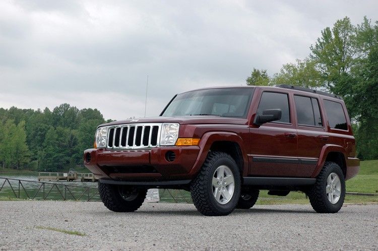 Kit de levante Jeep Grand Cherokee WK, Commander XK, 06-10 2" Rough Country - Imagen 3