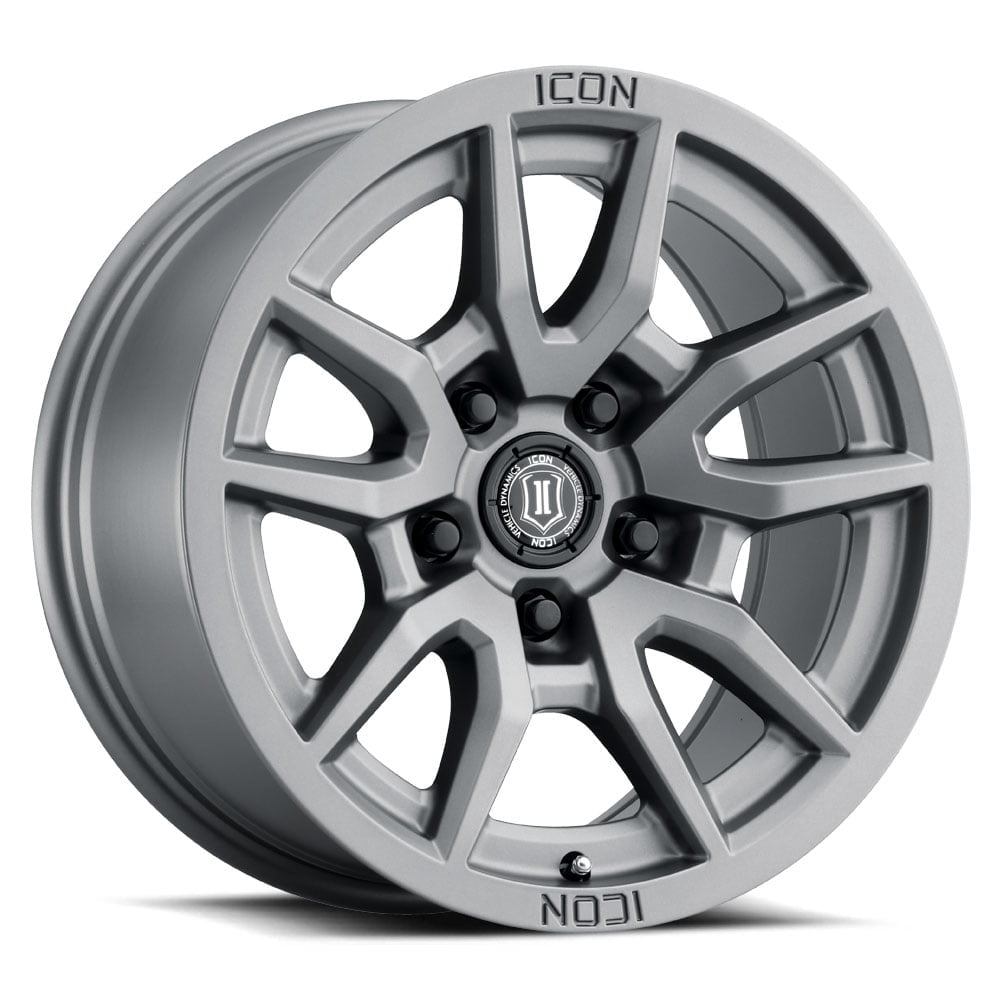 LLANTA ICON Vector 5 (TITANIUM) Aro 17″ X 8.5″ apernadura 5×127, offset -6