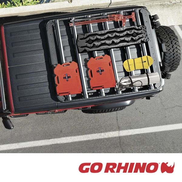 Plataforma de Carga SRM500 + bases reforzadas Jeep Wrangler JK 07->17