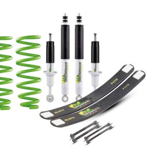 Kit de suspensión delantera con Add a Leaf 2" IRONMAN 4X4 Nitro-Gas - Para Toyota Tacoma 2005-