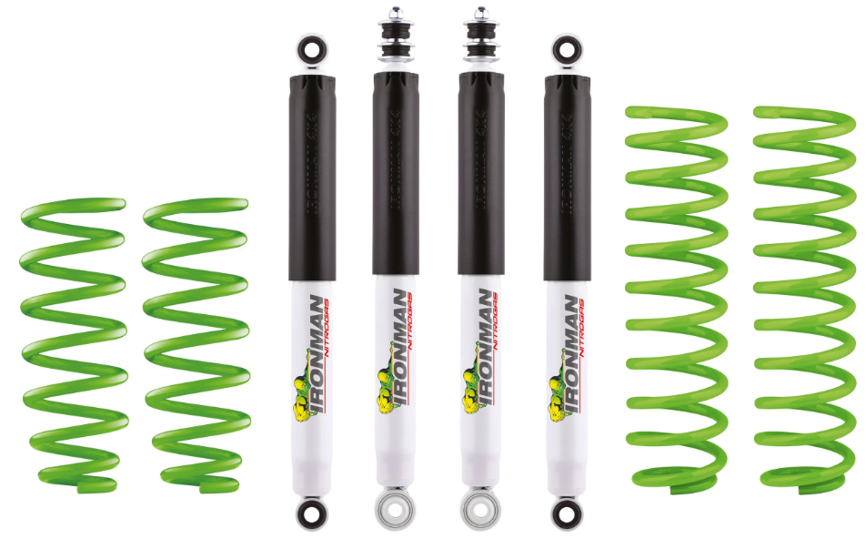 Kit de suspensión completa 2" IRONMAN 4X4 Nitro-Gas - Para Jeep Wrangler JK 2007-2018 4 Puertas