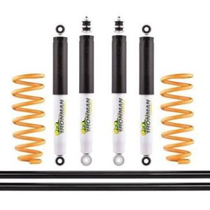 Kit de suspensión delantera con Add a Leaf 2" IRONMAN 4X4 Nitro-Gas - Para Mahindra scorpio 2000-2015