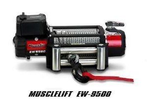 WINCHE Marca MUSCLELIFT, MODELO DE 9500 LBS. 12V CABLE DE Acero