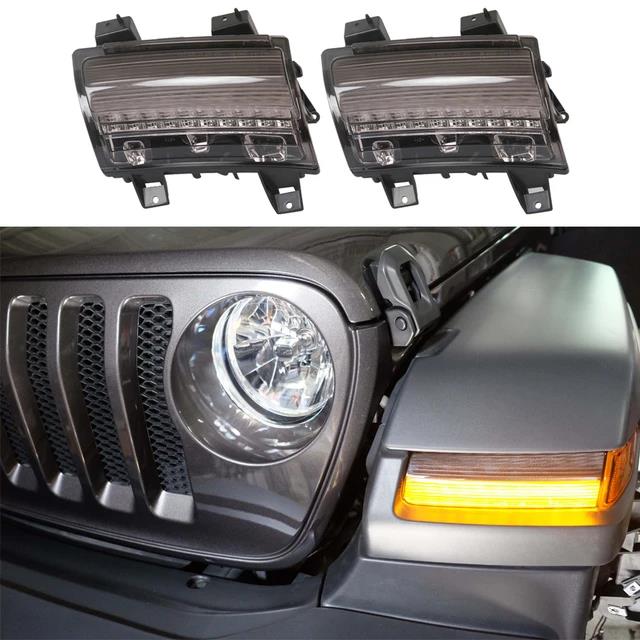 Juego de Luces LED FENDER WRANGLER JL/GLADIATOR 19-23 LANTSUN - Imagen 2