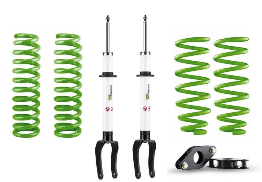 KIT DE SUSPENSIÓN COMPLETA IRONMAN VERSIÓN NITRO GAS - PARA JEEP GRAND CHEROKEE WK2 2016+