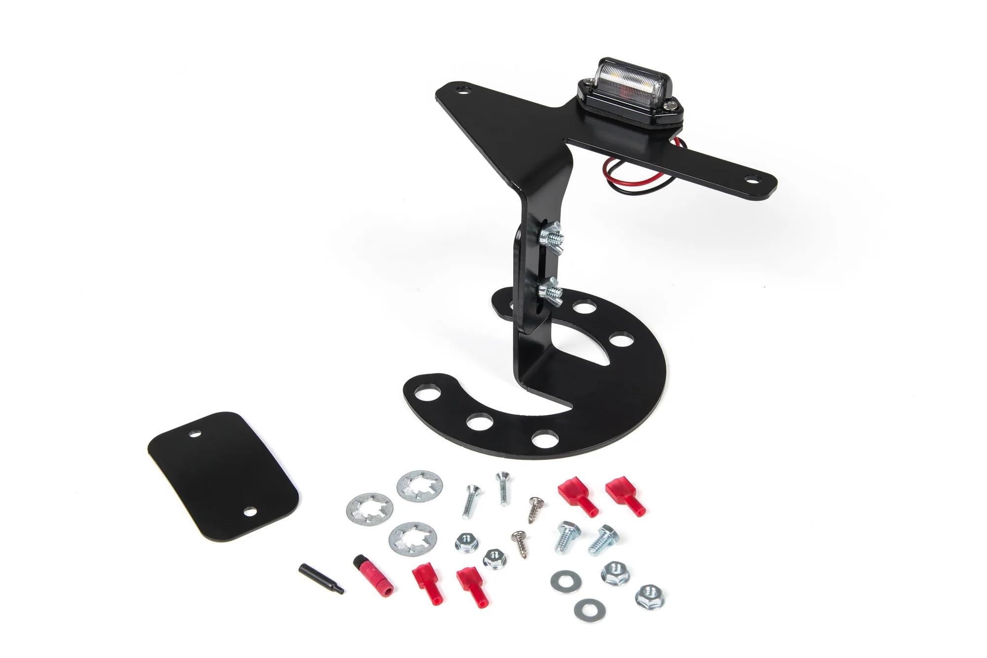 SOPORTE PARA PATENTE RUEDA REPUESTO WRANGLER YJ / TJ / JK JKS