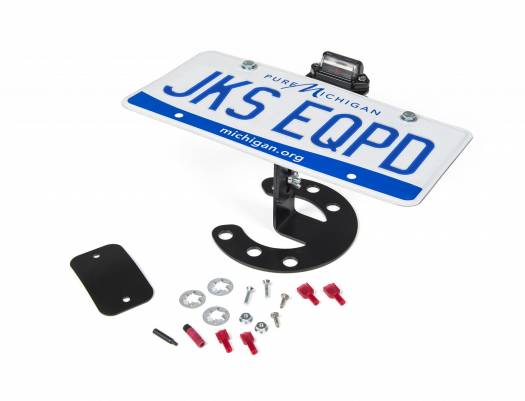SOPORTE PARA PATENTE RUEDA REPUESTO WRANGLER YJ / TJ / JK JKS - Imagen 2