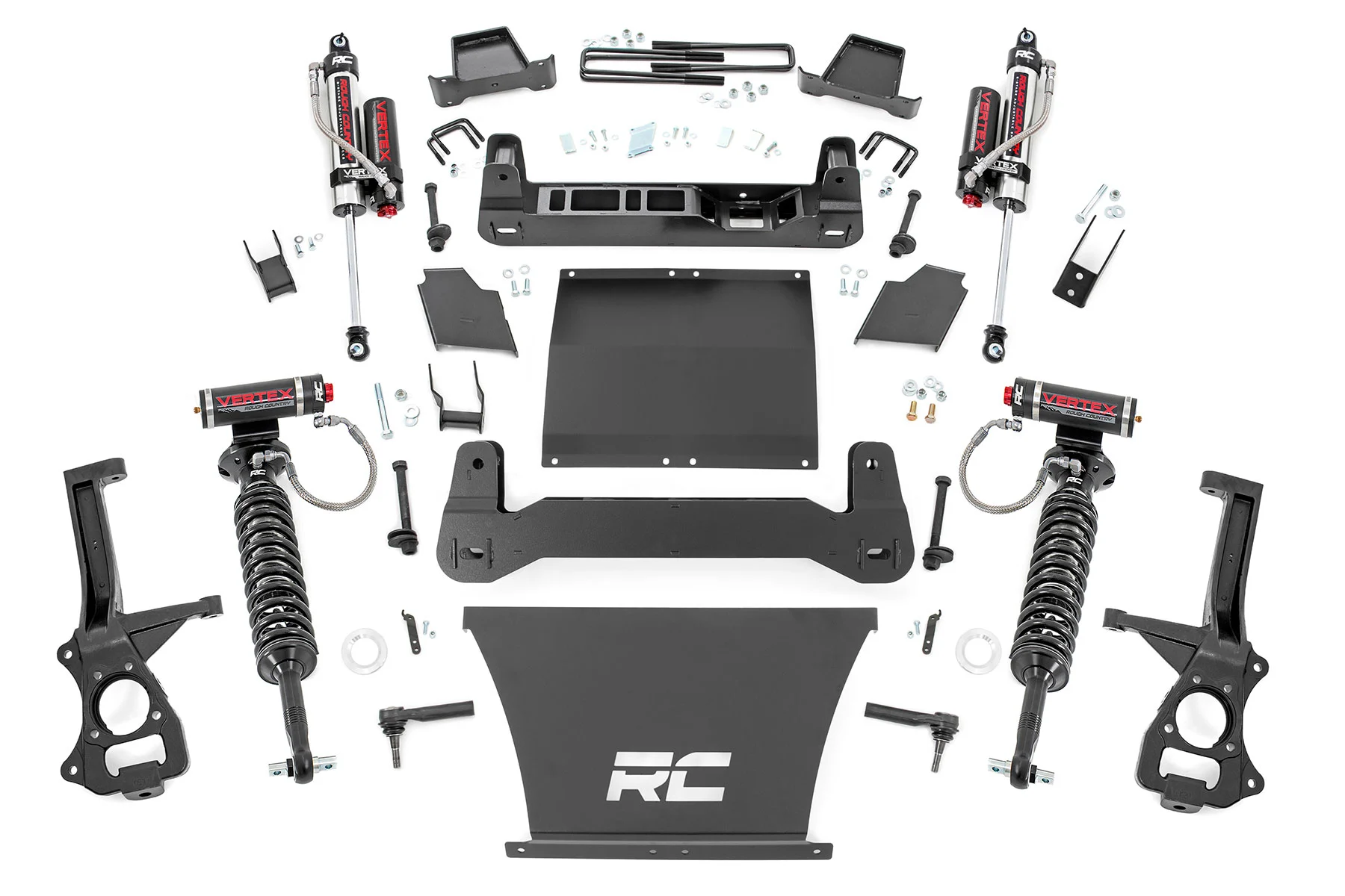 KIT DE SUSPENSION 6" ROUGH COUNTRY COILOVER VERTEX CHEVROLET SILVERADO 2019-2024