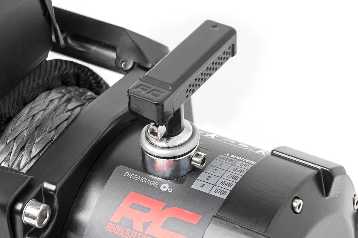 WINCHE ROUGH COUNTRY 9500 PIOLA METALICA - Imagen 3