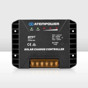 Regulador Carga Paneles Solares Atem Power MTTP 20A