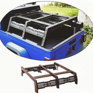 Rack Universal Para Pick Up con 2 Canastos de Carga Volcano