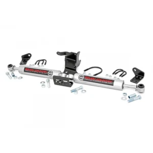 AMORTIGUADOR DE DIRECCION DOBLE DE 2.5-8 PULGADAS | JEEP GLADIADOR JT (20-22)/WRANGLER JL (18-23)
