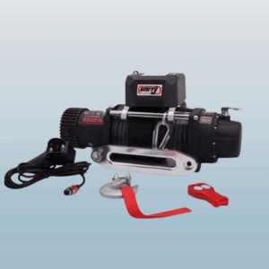 Winche eléctrico 9500lbs - Piola Sintética