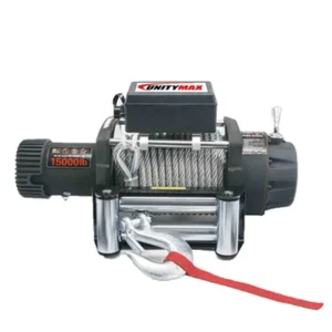 Winche 24v 15000lbs piola metálica