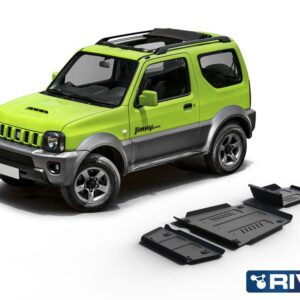 PACK DE SKID PLATE - (3 PLACAS DE ACERO 3mm) SUZUKI JIMNY 2005-2018